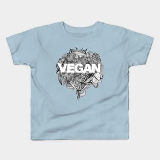 Vegan doodle Kids T-Shirt